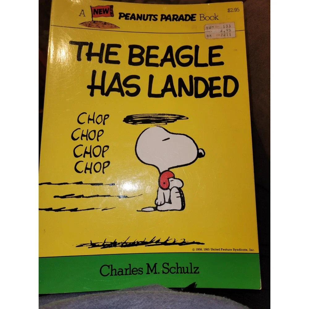 a First Edition Book 1977 The Beagle Has Landed Snoopy Book